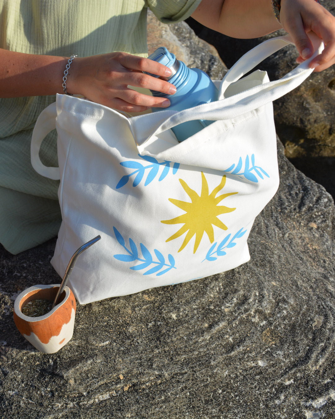 Laureles y sol | Tote bag